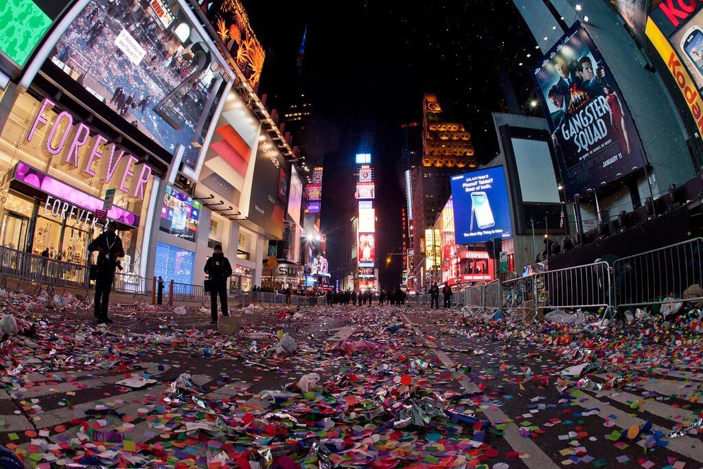 New Year's Traditions in Times Square